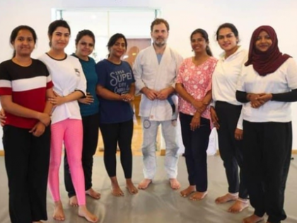 'LoP’s idea of leadership during national security crisis', BJP shares Rahul’s Jiu-Jitsu session photos | 'LoP’s idea of leadership during national security crisis', BJP shares Rahul’s Jiu-Jitsu session photos 'LoP’s idea of leadership during national security crisis', BJP shares Rahul’s Jiu-Jitsu session photos | 'LoP’s idea of leadership during national security crisis', BJP shares Rahul’s Jiu-Jitsu session photos