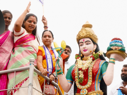 My only aim is to save BRS, says Kavitha | My only aim is to save BRS, says Kavitha My only aim is to save BRS, says Kavitha | My only aim is to save BRS, says Kavitha
