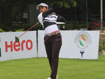 Golf: Rhea Purvi takes sole lead in 7th leg of WPG Tour | Golf: Rhea Purvi takes sole lead in 7th leg of WPG Tour