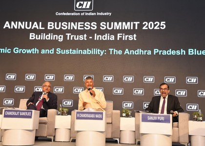 Chandrababu Naidu urges industry leaders to participate in Swarnandhra Vision | Chandrababu Naidu urges industry leaders to participate in Swarnandhra Vision