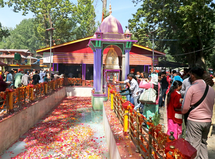J&K: Sufficient security in place for Kheer Bhawani festival | J&K: Sufficient security in place for Kheer Bhawani festival J&K: Sufficient security in place for Kheer Bhawani festival | J&K: Sufficient security in place for Kheer Bhawani festival