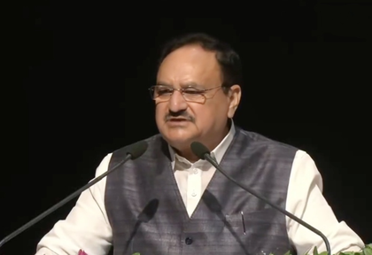 Anyone who dares to threaten us will get a befitting reply at their doorstep, says J.P. Nadda in Jaipur | Anyone who dares to threaten us will get a befitting reply at their doorstep, says J.P. Nadda in Jaipur Anyone who dares to threaten us will get a befitting reply at their doorstep, says J.P. Nadda in Jaipur | Anyone who dares to threaten us will get a befitting reply at their doorstep, says J.P. Nadda in Jaipur