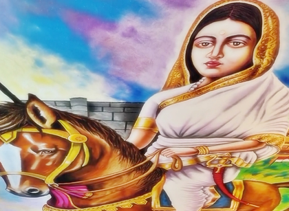 Maha artist creates ‘rangoli’ with four tonnes of powder to mark 300 birth anniversary of Ahilya Devi Holkar | Maha artist creates ‘rangoli’ with four tonnes of powder to mark 300 birth anniversary of Ahilya Devi Holkar Maha artist creates ‘rangoli’ with four tonnes of powder to mark 300 birth anniversary of Ahilya Devi Holkar | Maha artist creates ‘rangoli’ with four tonnes of powder to mark 300 birth anniversary of Ahilya Devi Holkar