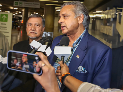 Misinformation circulating, lot of work to be done in Washington: Shashi Tharoor | Misinformation circulating, lot of work to be done in Washington: Shashi Tharoor