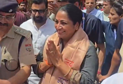 Delhi CM Rekha Gupta takes holy dip at Har Ki Pauri after completing 100 days in office | Delhi CM Rekha Gupta takes holy dip at Har Ki Pauri after completing 100 days in office