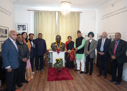 Op-Sindoor outreach team visits Ambedkar Museum in London | Op-Sindoor outreach team visits Ambedkar Museum in London Op-Sindoor outreach team visits Ambedkar Museum in London | Op-Sindoor outreach team visits Ambedkar Museum in London