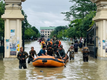 Over 1300 people rescued in flood-hit Manipur | Over 1300 people rescued in flood-hit Manipur