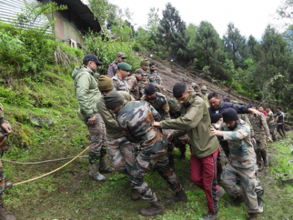 Sikkim: 3 dead as landslide strikes Indian Army camp, rescue ops underway | Sikkim: 3 dead as landslide strikes Indian Army camp, rescue ops underway Sikkim: 3 dead as landslide strikes Indian Army camp, rescue ops underway | Sikkim: 3 dead as landslide strikes Indian Army camp, rescue ops underway