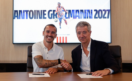 Griezmann extends contract with Atletico Madrid till 2027 | Griezmann extends contract with Atletico Madrid till 2027