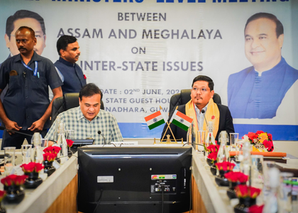 Border dispute: Assam and Meghalaya CMs hold talks | Border dispute: Assam and Meghalaya CMs hold talks