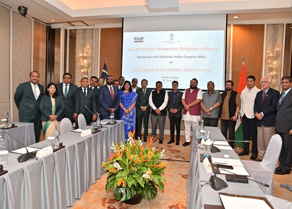 Indian delegation conveys India's stance on terrorism to Malaysian political leaders, think-tanks | Indian delegation conveys India's stance on terrorism to Malaysian political leaders, think-tanks