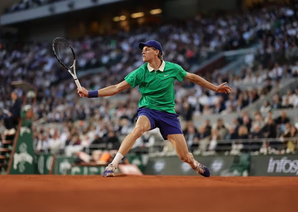 Sinner sprints into Roland Garros quarterfinals with win over Rublev | Sinner sprints into Roland Garros quarterfinals with win over Rublev