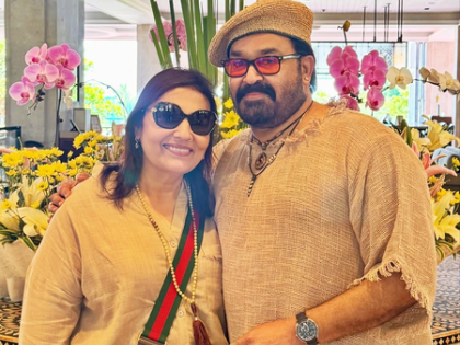 Mohanlal wishes ‘dear’ wife Suchitra on birthday | Mohanlal wishes ‘dear’ wife Suchitra on birthday