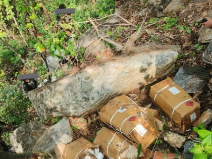 Explosives looted by Maoists in Odisha recovered from Jharkhand’s Saranda Forest | Explosives looted by Maoists in Odisha recovered from Jharkhand’s Saranda Forest