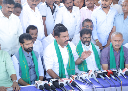 Impossible to suppress Hemavati River water protest: Karnataka BJP tells govt | Impossible to suppress Hemavati River water protest: Karnataka BJP tells govt Impossible to suppress Hemavati River water protest: Karnataka BJP tells govt | Impossible to suppress Hemavati River water protest: Karnataka BJP tells govt