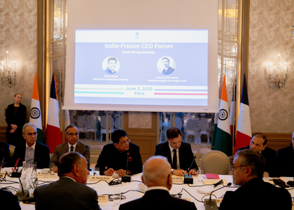 Piyush Goyal calls for steps to boost India-France trade | Piyush Goyal calls for steps to boost India-France trade Piyush Goyal calls for steps to boost India-France trade | Piyush Goyal calls for steps to boost India-France trade