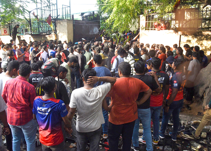 FIR filed in Chinnaswamy Stadium stampede case; RCB management named among accused | FIR filed in Chinnaswamy Stadium stampede case; RCB management named among accused FIR filed in Chinnaswamy Stadium stampede case; RCB management named among accused | FIR filed in Chinnaswamy Stadium stampede case; RCB management named among accused