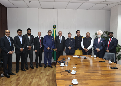 Indian delegation wraps up 'successful' Brazil visit before departing for US | Indian delegation wraps up 'successful' Brazil visit before departing for US Indian delegation wraps up 'successful' Brazil visit before departing for US | Indian delegation wraps up 'successful' Brazil visit before departing for US