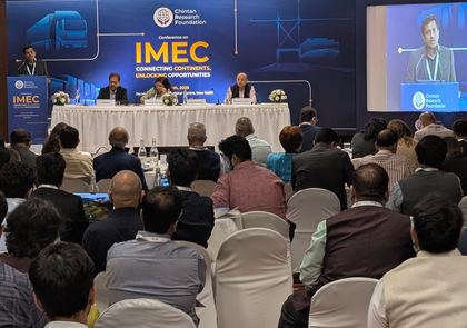 IMEC will transform global landscape, is pivotal to 'Viksit Bharat 2047' vision: Experts | IMEC will transform global landscape, is pivotal to 'Viksit Bharat 2047' vision: Experts IMEC will transform global landscape, is pivotal to 'Viksit Bharat 2047' vision: Experts | IMEC will transform global landscape, is pivotal to 'Viksit Bharat 2047' vision: Experts