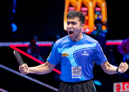 UTT Season 6: Harmeet Desai downs Sathiyan in epic but Dabang Delhi deny Goa Challengers | UTT Season 6: Harmeet Desai downs Sathiyan in epic but Dabang Delhi deny Goa Challengers UTT Season 6: Harmeet Desai downs Sathiyan in epic but Dabang Delhi deny Goa Challengers | UTT Season 6: Harmeet Desai downs Sathiyan in epic but Dabang Delhi deny Goa Challengers