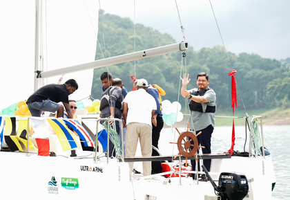Meghalaya’s first sailing yacht launched in Umiam Lake | Meghalaya’s first sailing yacht launched in Umiam Lake Meghalaya’s first sailing yacht launched in Umiam Lake | Meghalaya’s first sailing yacht launched in Umiam Lake
