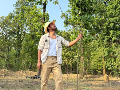 Randeep Hooda, wife Lin plant over 500 trees to celebrate World Environment Day | Randeep Hooda, wife Lin plant over 500 trees to celebrate World Environment Day