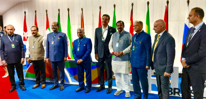 Lok Sabha Speaker Om Birla highlights India's resilient growth at BRICS parliamentary forum | Lok Sabha Speaker Om Birla highlights India's resilient growth at BRICS parliamentary forum Lok Sabha Speaker Om Birla highlights India's resilient growth at BRICS parliamentary forum | Lok Sabha Speaker Om Birla highlights India's resilient growth at BRICS parliamentary forum