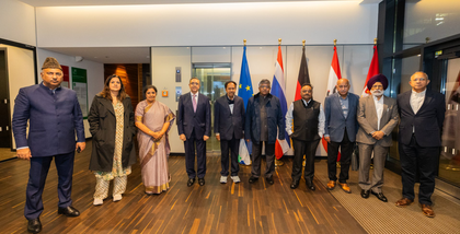 Indian delegation arrives in Germany to convey India's united and resolute stand against terrorism | Indian delegation arrives in Germany to convey India's united and resolute stand against terrorism Indian delegation arrives in Germany to convey India's united and resolute stand against terrorism | Indian delegation arrives in Germany to convey India's united and resolute stand against terrorism