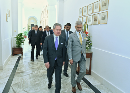 At India-Central Asia Dialogue, Kyrgyzstan FM Kulubaev bats for deepening interconnectedness | At India-Central Asia Dialogue, Kyrgyzstan FM Kulubaev bats for deepening interconnectedness At India-Central Asia Dialogue, Kyrgyzstan FM Kulubaev bats for deepening interconnectedness | At India-Central Asia Dialogue, Kyrgyzstan FM Kulubaev bats for deepening interconnectedness