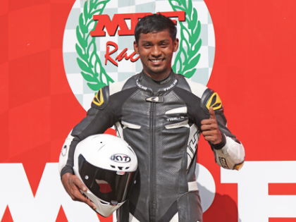 Pillarisetty ends pole drought on opening day of National Motorcycle Championship | Pillarisetty ends pole drought on opening day of National Motorcycle Championship