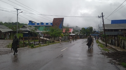 Manipur govt clamps curfew in five districts after Meitei leader's arrest | Manipur govt clamps curfew in five districts after Meitei leader's arrest