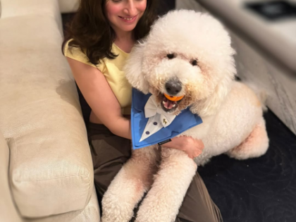 Meet Divya Khossla's furry friend Orea | Meet Divya Khossla's furry friend Orea Meet Divya Khossla's furry friend Orea | Meet Divya Khossla's furry friend Orea