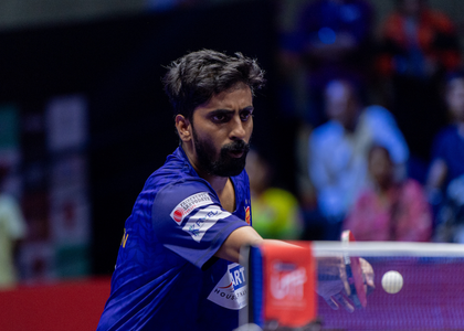 UTT Season 6: Kolkata ThunderBlades move into Playoff spots with 9-6 win vs reigning Champions Dempo Goa Challengers | UTT Season 6: Kolkata ThunderBlades move into Playoff spots with 9-6 win vs reigning Champions Dempo Goa Challengers