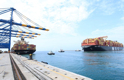 World’s largest container ship MSC IRINA arrives at Adani’s Vizhinjam International Seaport | World’s largest container ship MSC IRINA arrives at Adani’s Vizhinjam International Seaport World’s largest container ship MSC IRINA arrives at Adani’s Vizhinjam International Seaport | World’s largest container ship MSC IRINA arrives at Adani’s Vizhinjam International Seaport