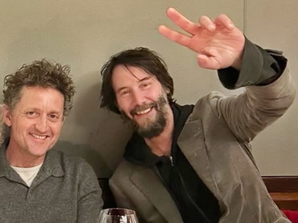 Keanu Reeves, Alex Winter tease reunion on broadway stage | Keanu Reeves, Alex Winter tease reunion on broadway stage Keanu Reeves, Alex Winter tease reunion on broadway stage | Keanu Reeves, Alex Winter tease reunion on broadway stage