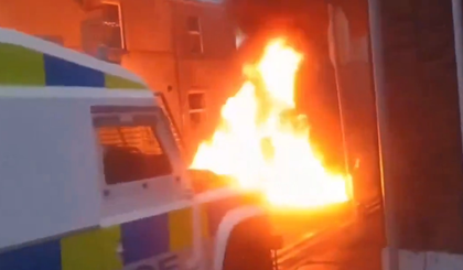Ireland: Petrol bombs hurled at police after alleged sexual assault of girl | Ireland: Petrol bombs hurled at police after alleged sexual assault of girl Ireland: Petrol bombs hurled at police after alleged sexual assault of girl | Ireland: Petrol bombs hurled at police after alleged sexual assault of girl