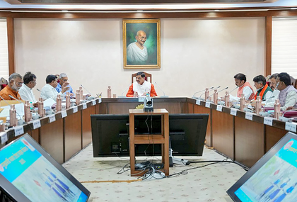Vijay Shah attends MP cabinet meet, Congress criticises CM Mohan Yadav | Vijay Shah attends MP cabinet meet, Congress criticises CM Mohan Yadav Vijay Shah attends MP cabinet meet, Congress criticises CM Mohan Yadav | Vijay Shah attends MP cabinet meet, Congress criticises CM Mohan Yadav