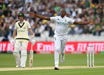 WTC Final: Kagiso Rabada picks a fifer as South Africa bowl out Australia for 212 | WTC Final: Kagiso Rabada picks a fifer as South Africa bowl out Australia for 212 WTC Final: Kagiso Rabada picks a fifer as South Africa bowl out Australia for 212 | WTC Final: Kagiso Rabada picks a fifer as South Africa bowl out Australia for 212