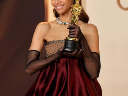 Zoe Saldana declares her Oscar to be gender-fluid with pronouns they/them | Zoe Saldana declares her Oscar to be gender-fluid with pronouns they/them Zoe Saldana declares her Oscar to be gender-fluid with pronouns they/them | Zoe Saldana declares her Oscar to be gender-fluid with pronouns they/them