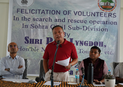 Meghalaya Minister urges tourists to visit state with clean intent, warns against harmful behaviour | Meghalaya Minister urges tourists to visit state with clean intent, warns against harmful behaviour Meghalaya Minister urges tourists to visit state with clean intent, warns against harmful behaviour | Meghalaya Minister urges tourists to visit state with clean intent, warns against harmful behaviour