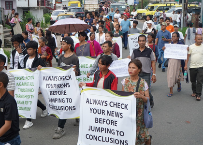 Peace rally held in Meghalaya to condole 'untimely death' of Raja Raghuvanshi | Peace rally held in Meghalaya to condole 'untimely death' of Raja Raghuvanshi Peace rally held in Meghalaya to condole 'untimely death' of Raja Raghuvanshi | Peace rally held in Meghalaya to condole 'untimely death' of Raja Raghuvanshi