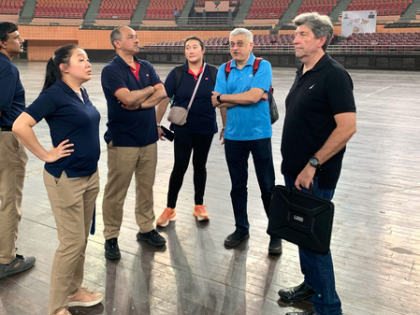 BWF officials visit Indira Gandhi Stadium for 2026 event preparations | BWF officials visit Indira Gandhi Stadium for 2026 event preparations BWF officials visit Indira Gandhi Stadium for 2026 event preparations | BWF officials visit Indira Gandhi Stadium for 2026 event preparations