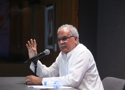ED raids former Chhattisgarh CM Baghel's home in connection with case against son Chaitanya | ED raids former Chhattisgarh CM Baghel's home in connection with case against son Chaitanya