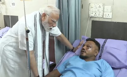 ‘I can’t believe I survived’, says lone survivor of Air India crash in emotional meeting with PM Modi | ‘I can’t believe I survived’, says lone survivor of Air India crash in emotional meeting with PM Modi ‘I can’t believe I survived’, says lone survivor of Air India crash in emotional meeting with PM Modi | ‘I can’t believe I survived’, says lone survivor of Air India crash in emotional meeting with PM Modi