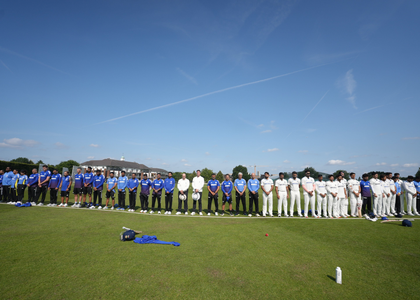 Players in England wear black armbands, observe a minute's silence in memory of Ahmedabad plane crash victims | Players in England wear black armbands, observe a minute's silence in memory of Ahmedabad plane crash victims Players in England wear black armbands, observe a minute's silence in memory of Ahmedabad plane crash victims | Players in England wear black armbands, observe a minute's silence in memory of Ahmedabad plane crash victims