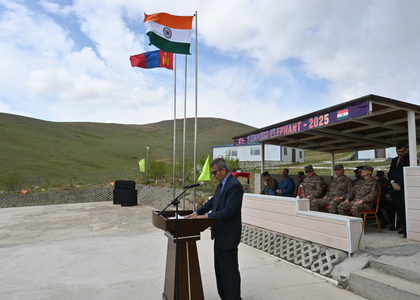 India-Mongolia deepen defence ties as joint exercises gain momentum in Ulaanbaatar | India-Mongolia deepen defence ties as joint exercises gain momentum in Ulaanbaatar India-Mongolia deepen defence ties as joint exercises gain momentum in Ulaanbaatar | India-Mongolia deepen defence ties as joint exercises gain momentum in Ulaanbaatar