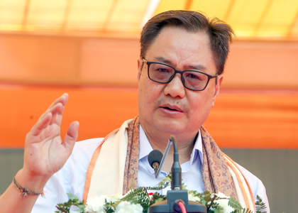 Rijiju to lay foundation stone for paperless Delhi Assembly tomorrow | Rijiju to lay foundation stone for paperless Delhi Assembly tomorrow Rijiju to lay foundation stone for paperless Delhi Assembly tomorrow | Rijiju to lay foundation stone for paperless Delhi Assembly tomorrow