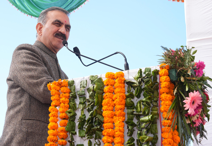 Himachal CM inaugurates, lays foundation of projects worth Rs 25.79cr in Una | Himachal CM inaugurates, lays foundation of projects worth Rs 25.79cr in Una Himachal CM inaugurates, lays foundation of projects worth Rs 25.79cr in Una | Himachal CM inaugurates, lays foundation of projects worth Rs 25.79cr in Una