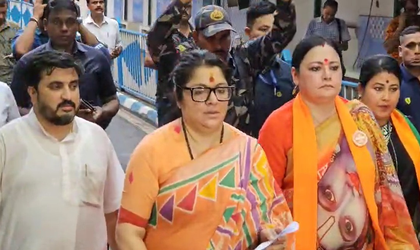 Vandalisation of Tagore's ancestral home: BJP delegation meets Bangladesh deputy high commissioner in Kolkata | Vandalisation of Tagore's ancestral home: BJP delegation meets Bangladesh deputy high commissioner in Kolkata Vandalisation of Tagore's ancestral home: BJP delegation meets Bangladesh deputy high commissioner in Kolkata | Vandalisation of Tagore's ancestral home: BJP delegation meets Bangladesh deputy high commissioner in Kolkata