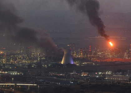 Iranian strike shuts down Israel's largest oil refinery | Iranian strike shuts down Israel's largest oil refinery